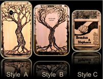 Wood Anniversary Gift - Five Year Anniversary Gift,Wife Gift,Husband Gift,Tree Art 2 small