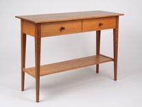 Sofa Table With Shelf And Drawers 1 small