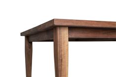 Contemporary Dining Room Table // Black Walnut // Modern Clean Design 4 small