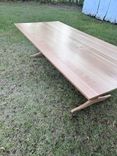 Trestle Table Quartersawn White Oak 3 small