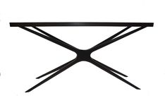 Double X Hall Table. 1 small
