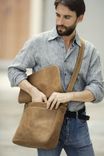 Italian Leather Messenger Bag 3 small