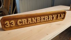 Address Sign Of Hardwoods 4 small