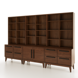 Wooden Sectional Bedroom Bookshelves 2 small