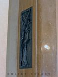 Home Decor: Wall Clock, Vase Rack, Wall Art, Fireplace Screen. 6 small