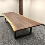 Black Walnut Live Edge Conference Table 2 small