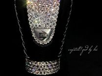 Momo Gear Shift Crystallized Bling Car Parts Genuine European Crystals Bedazzled 3 small