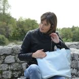 Leather Tote Bag, Shopper Bag, Classic Italian Handbag 5 small