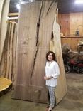 Black Walnut Slab Table And Benches 1 small