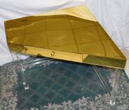 Acrylic Corner Desk - Hand Crafted, Made To Order, Vast Variety Of Size And Color Options 1 small