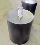 Stainless Steel Drum Table 2 small