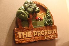 Property Signs, Home Signs, House Signs, Cabin Signs By Lazy River Studio 2 small