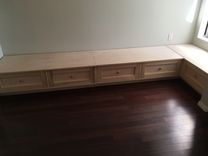 Seating Banquette/Seating With Large Storage Drawers 2 small