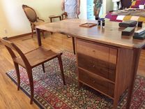 Desk Top / 3-Drawers Underneath / Low-Back Chair 1 small