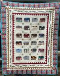 Custom "Elephant Walk" Appliqued Quilt 1 small