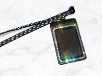 Id Lanyard Crystallized Office Medical Accessories Bling European Crystals Bedazzled 1 small