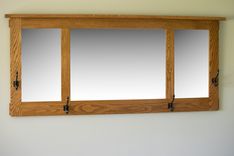 Reproduction Of 1912 Stickley No. 61 Hall Glass/Mirror 1 small