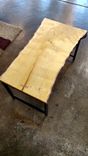 Mulberry Waterfall Edge Coffee Table With Steel Legs 2 small