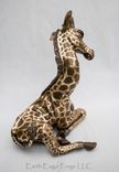 Bronze Sleepy Baby Giraffe 2 small