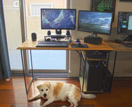 Industrial Style Computer Desk 1 small