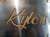 Sawblade Sign With Your Name. Steel Sign. Made To Order. 4 small