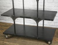 Industrial Shelving Unit/Retail Fixture, Modern, Industrial Retail Display, Store Fixture/Shelving 2 small