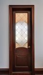 Unique Custom Made Kitchen Cabinet Glass Inserts - Savannah 2 small