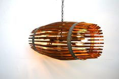Wine Barrel Chandelier - Catch - Made From Retired California Wine Barrels 5 small