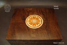 Custom Inlaid Humidor Handcrafted In The U.S. Free Shipping Hd12. 2 small