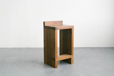 Chunk Stool - Solid Walnut 3 small