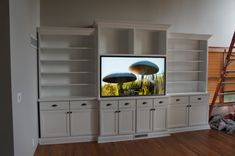 Solid Wood Entertainment Center 1 small