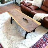 Nebraska Walnut Slab Coffee Table 1 small