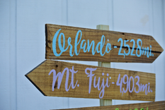 Outdoor Directional Sign. Gift For Mom And Dad For Christmas 3 small
