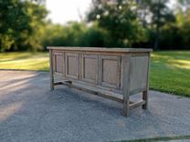 Custom Cabinet Up To 8 Ft Long, Handmade In Texas Any Color Available. Buffet Cabinet Shelf 6 small