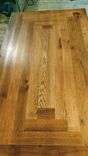 Reclaimed Oak Extendable Table. 3 small