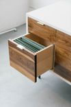 Deskenza - White Lacquer And Walnut 6 small