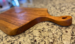Live Edge Cherry Cutting Board 1 small