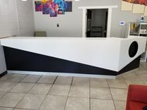 Modern Style Reception Desks.  Dispensary Furniture 1 small