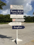 Welcome Wedding Sign, Anchor Wedding Decor Idea, Silver Wedding Decor 2 small