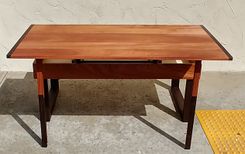 Sapele And Wenge Lift-Top Coffee Table 5 small