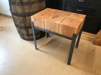 Steel And Beam- Coffee And End Tables 1 small