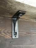 Shelf Bracket - Metal Hand Forged Shelf Bracket -  Kitchen Shelving Corbels 1 small