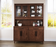 Wooden Classic Country Buffet And Hutch 1 small