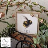 Wood Sign Honey Bee Decor Bee Lover Gift 1 small