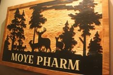 Handmade Custom Carved Cabin Signs By Lazy River Studio 4 small