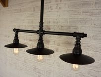 Edison 3 Light Shaded Chandelier 2 small