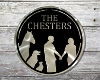 Couple Family Name Sign 2 small