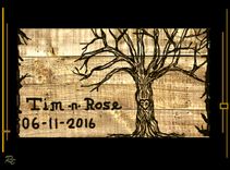 Custom, Personalized, Signs, Wood, Wood Burned, 3 small