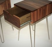 End Table With Metal Legs Kely 3 small