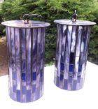 Stained Glass Round Pendant Lights 6 small